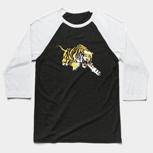 Tiger Minimal Artwork Baseball T-Shirt